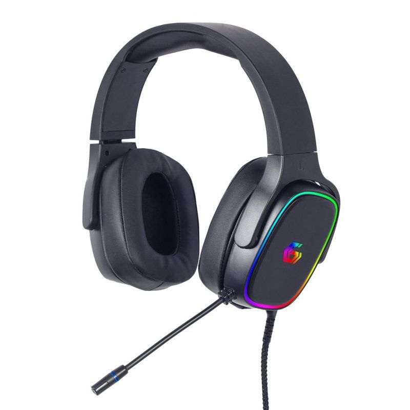 AURICULARES GEMBIRD USB 7.1 SURROUND PARA JUEGOS CON RETROILUMINACIÃ?N RGB