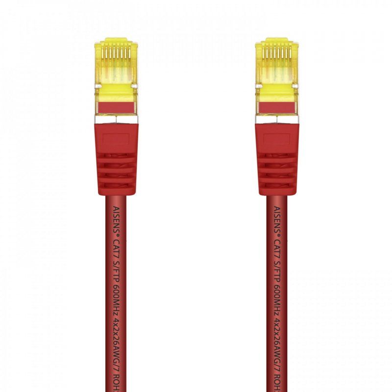 AISENS A146-0468 networking cable Red 0.25 m Cat7 S/FTP (S-STP)