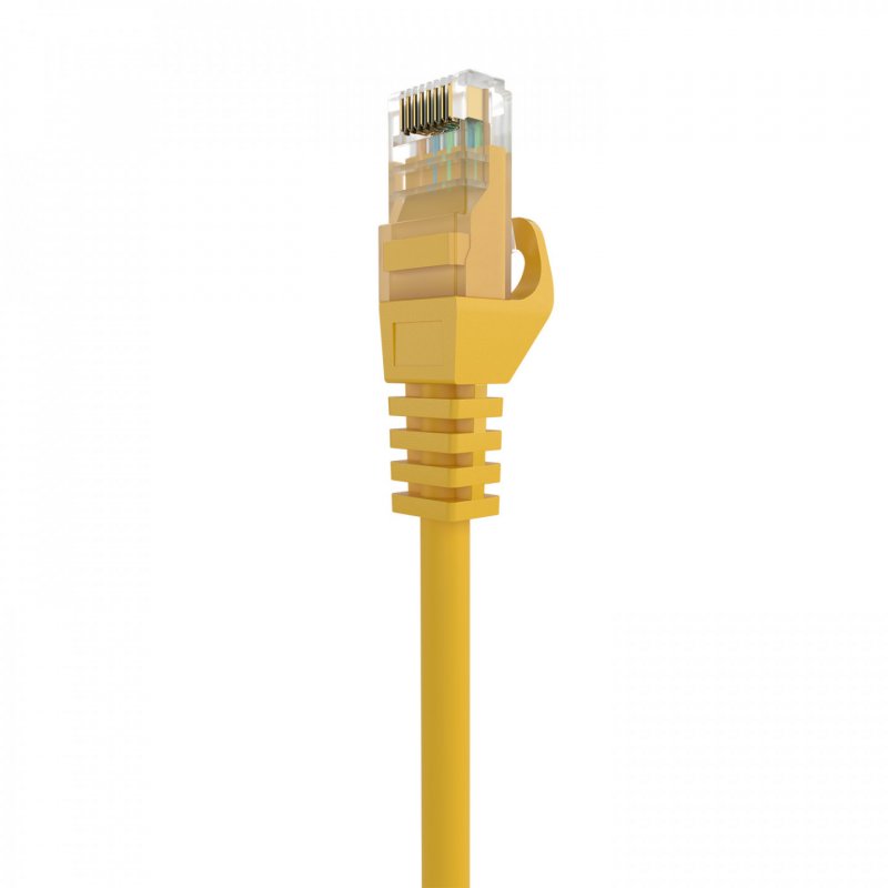 AISENS A145-0565 networking cable Yellow 0.5 m Cat6a U/UTP (UTP)