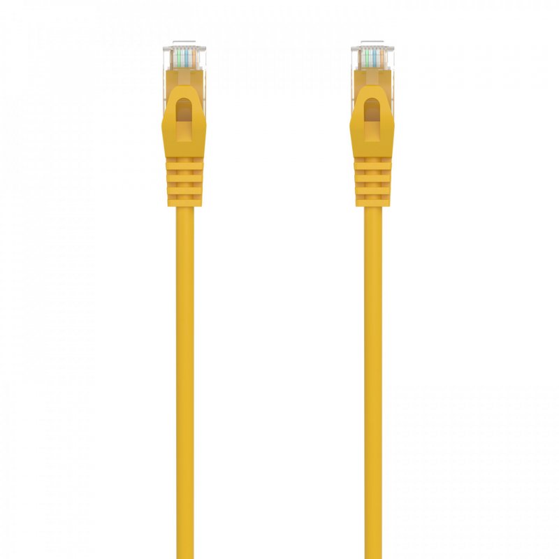 AISENS A145-0566 networking cable Yellow 1 m Cat6a U/UTP (UTP)