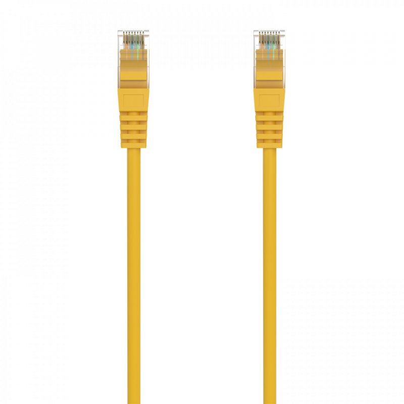 CABLE RED AISENS LATIGUILLO RJ45 LSZH CAT.6A UTP AWG24 1.5M AMARILLO