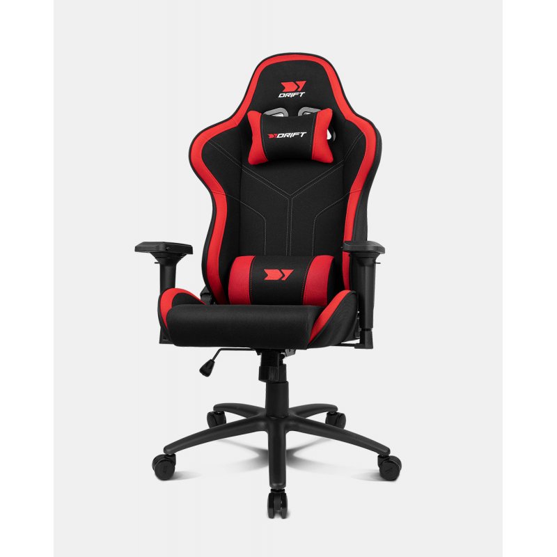 DRIFT DR110BR Siège pour jeu vidéo Fauteuil de gaming Siège rembourré Noir, Rouge