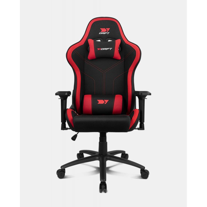 DRIFT DR110BR Siège pour jeu vidéo Fauteuil de gaming Siège rembourré Noir, Rouge