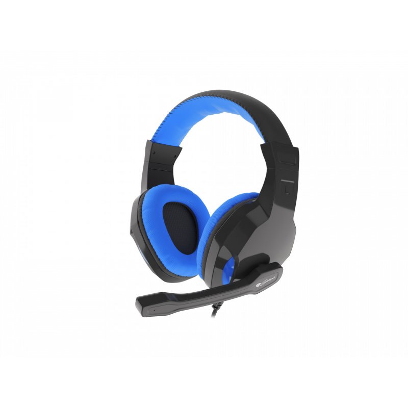 GENESIS ARGON 100 Casque Avec fil Arceau Jouer Noir, Bleu