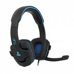 Ewent PL3320 écouteur/casque Avec fil Arceau Jouer Noir