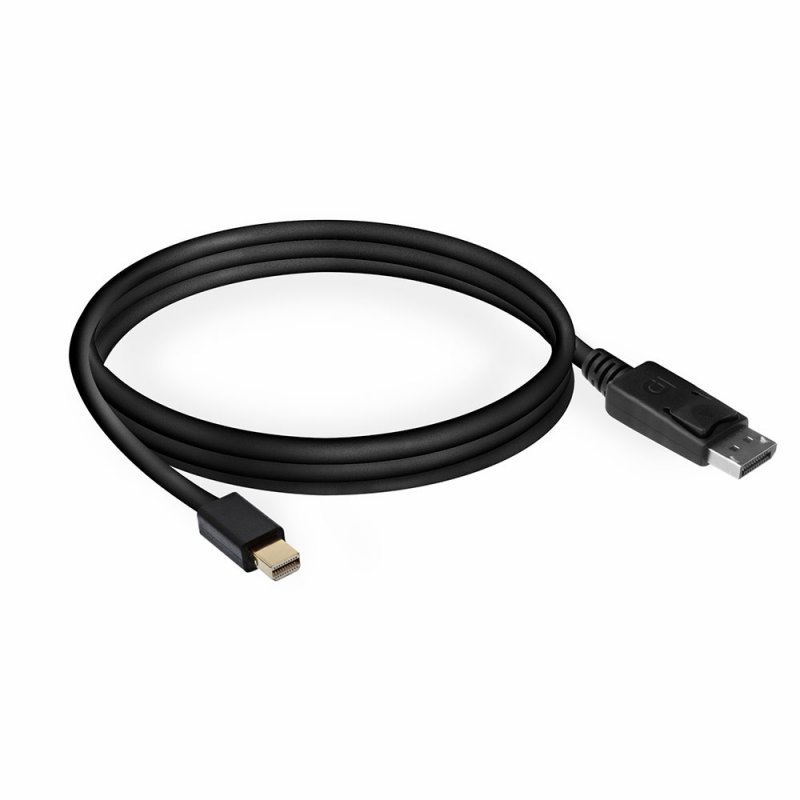 Ewent EW9866 DisplayPort cable 2 m Mini DisplayPort Black