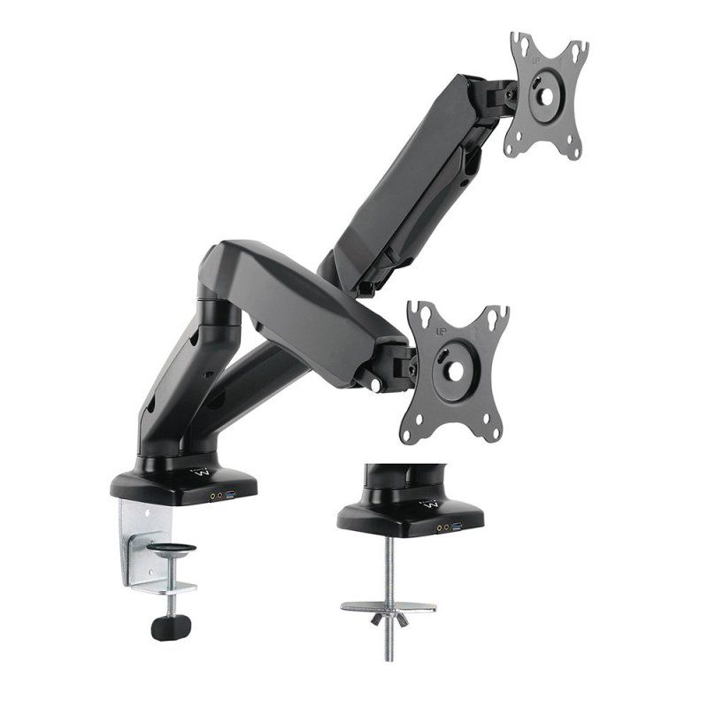 Ewent EW1516 monitor mount / stand 81.3 cm (32") Black Desk