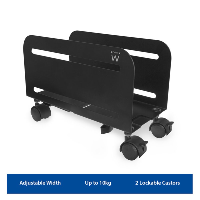 SOPORTE EWENT DE CPU MOVIL UNIVERSAL DE METAL