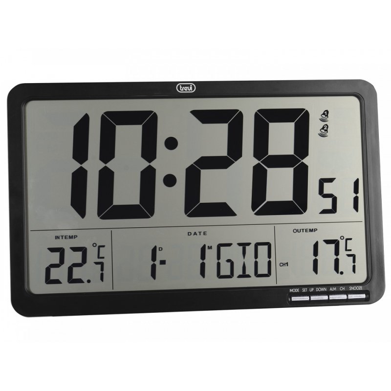 Trevi OM 3560 RC Noir LCD Batterie