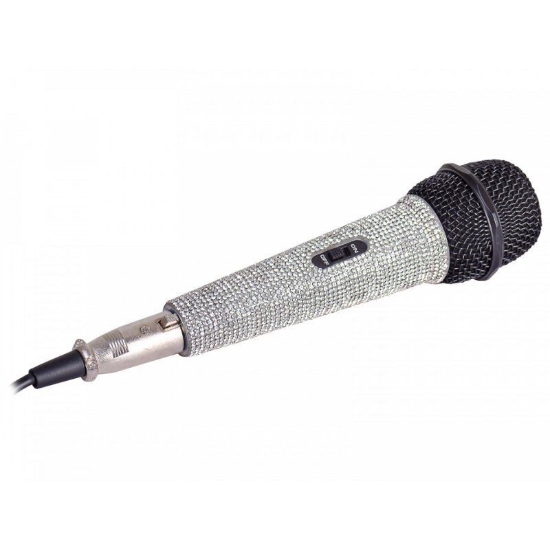 Trevi EM 30 STAR Black, Metallic, Silver Karaoke microphone