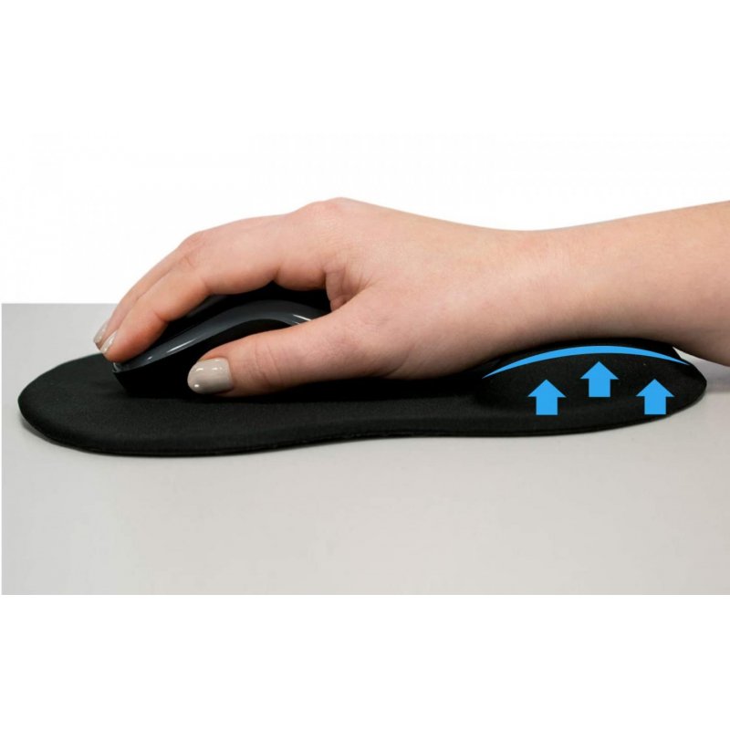 Ewent EW3181 tapis de souris Noir