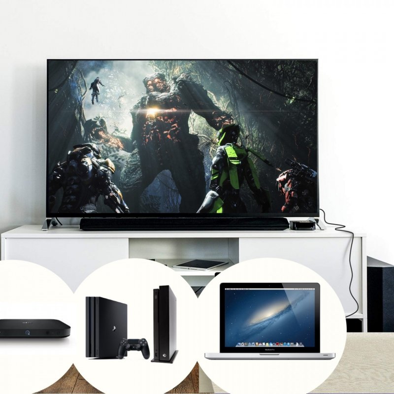 Ewent EC1348 HDMI cable 5 m HDMI Type A (Standard) Black