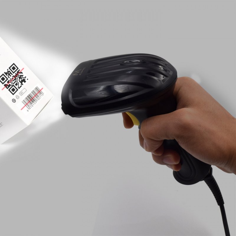 ESCANER DE CODIGOS DE BARRAS CCD 2D USB EWENT