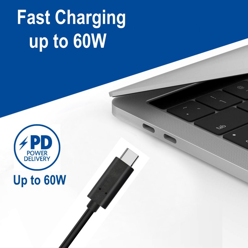 Ewent EC1045 câble USB 1 m USB 3.2 Gen 2 (3.1 Gen 2) USB C Noir