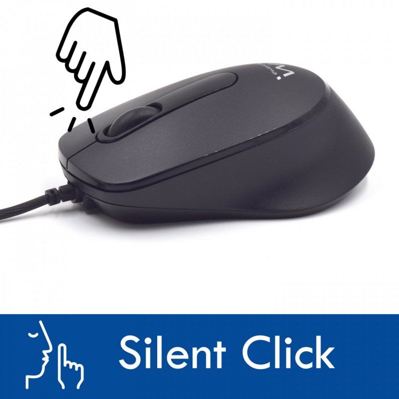 Ewent EW3159 mouse Ambidextrous USB Type-A Optical 1000 DPI