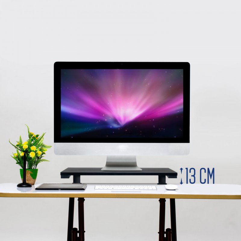 Ewent EW1547 support d'écran plat pour bureau 86,4 cm (34") Noir