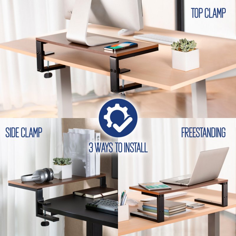 SOPORTE EWENT SOBREMESA VERSATIL - ABRAZADERA LATERAL SUPERIOR O INDEPENDIENTE