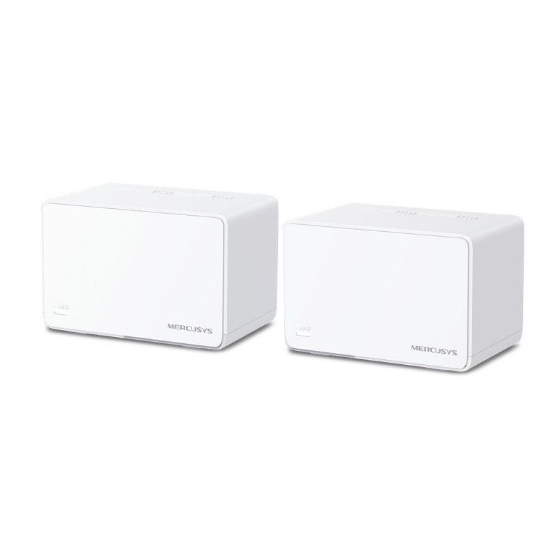 Mercusys Halo H80X(2-pack) Bi-bande (2,4 GHz / 5 GHz) Wi-Fi 6 (802.11ax) Blanc 3 Interne