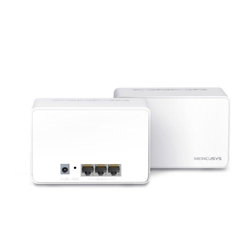 Mercusys Halo H80X(2-pack) Bi-bande (2,4 GHz / 5 GHz) Wi-Fi 6 (802.11ax) Blanc 3 Interne
