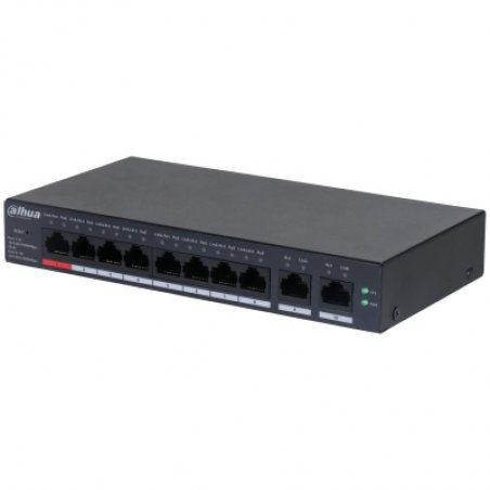 Dahua Technology DH-CS4010-8GT-110 network switch Managed L2 Gigabit Ethernet (10/100/1000) Power over Ethernet (PoE)
