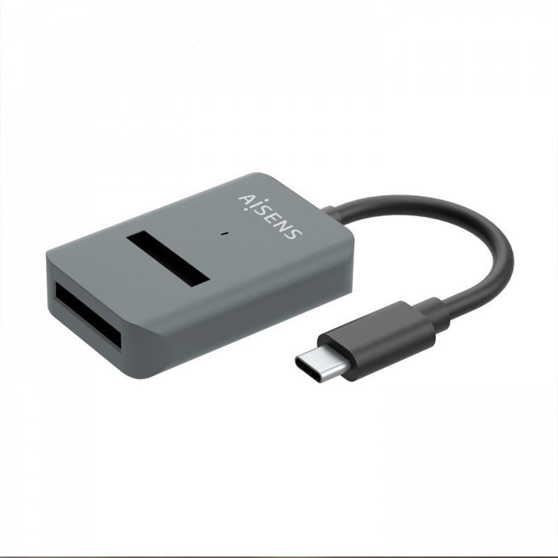 AISENS USB-C Dock M.2 (NGFF) ASUC-M2D012-GR SATA/NVMe to USB3.1 Gen2, Gray