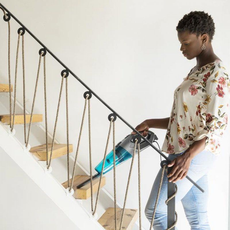 Cecotec Conga Popstar 1000 DuoStick Easy handheld vacuum Black, Silver, Turquoise Bagless