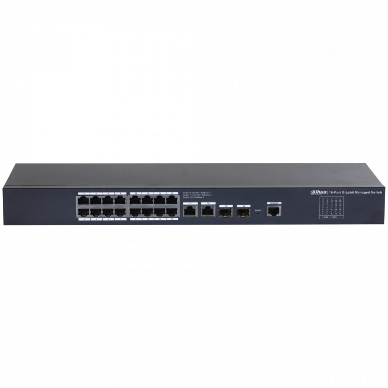 Dahua Technology SG4020 Géré L2 Gigabit Ethernet (10/100/1000) 1U Noir