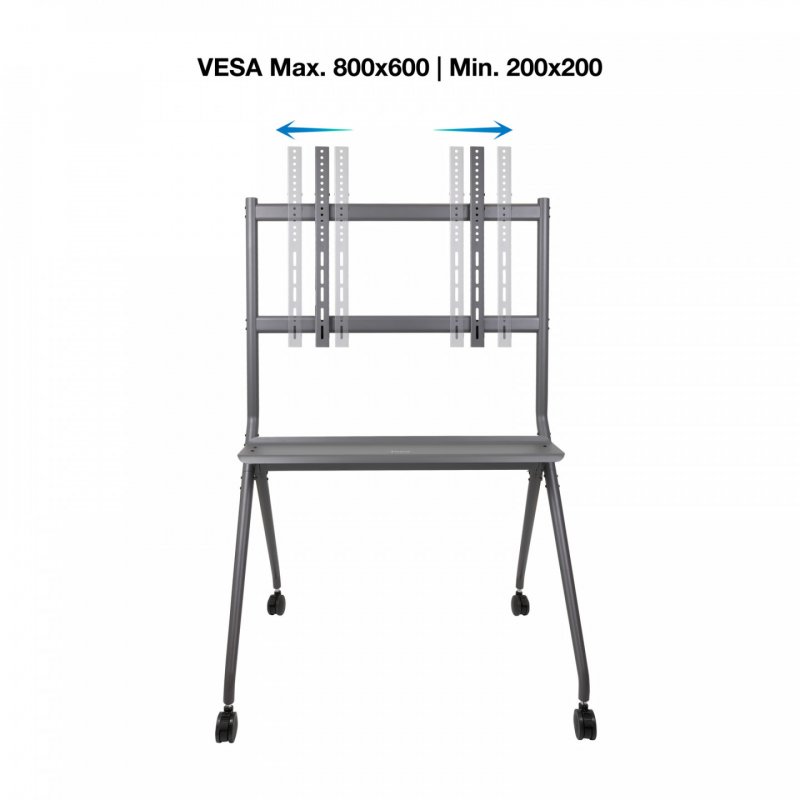 SOPORTE SUELO TOOQ RUEDAS PANTALLAS "ISTAND" 50"-86"