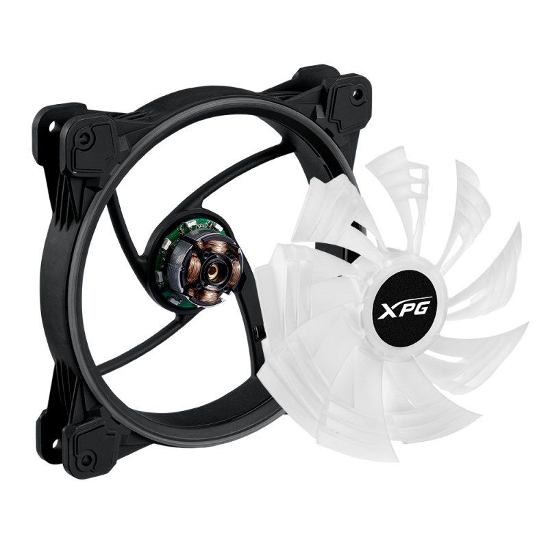 XPG Hurricane 140 ARGB PWM Processor All-in-one liquid cooler 14 cm Black