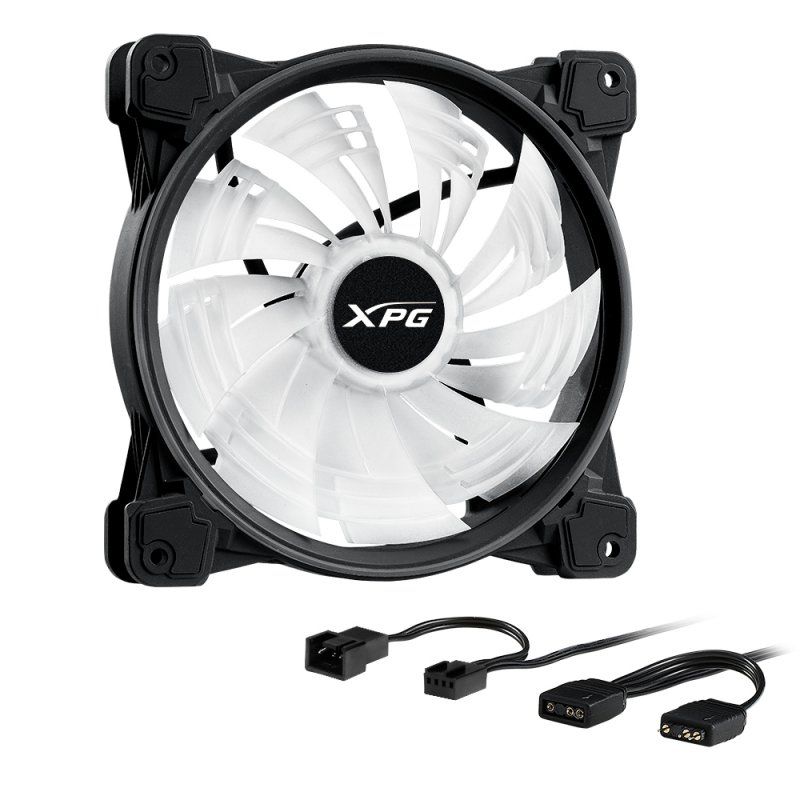 XPG Hurricane 140 ARGB PWM Processor All-in-one liquid cooler 14 cm Black