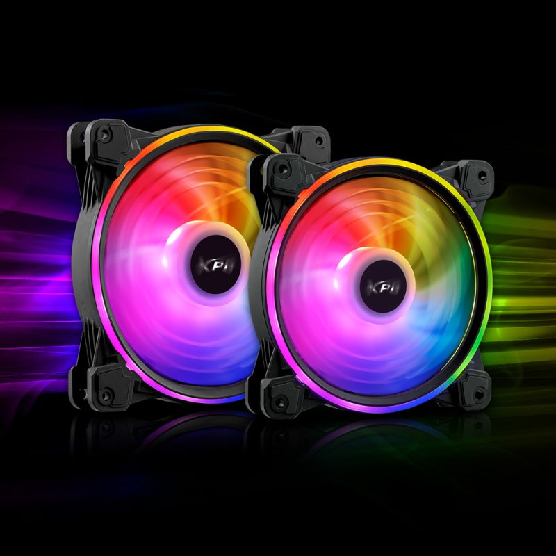 XPG Hurricane 140 ARGB PWM Processeur Refroidisseur de liquide tout-en-un 14 cm Noir