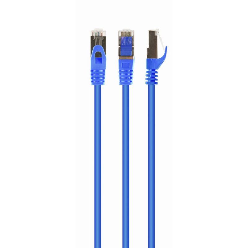 Gembird PP6A-LSZHCU-B-2M câble de réseau Bleu Cat6a S/FTP (S-STP)