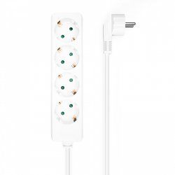 AISENS A154-0533 power extension 1.4 m 4 AC outlet(s) Indoor White