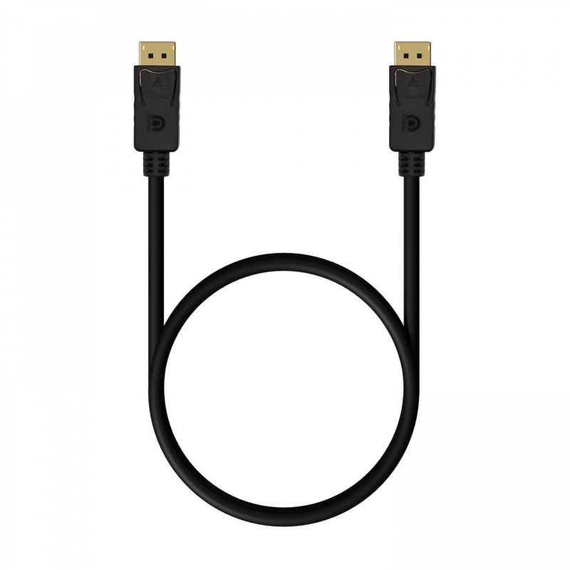 CABLE AISENS DISPLAYPORT V1.2 4K 60HZ, DP/M-DP/M, NEGRO, 1.5M