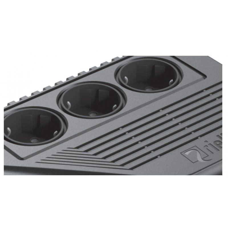 Riello iPlug SE uninterruptible power supply (UPS) Line-Interactive 0.6 kVA 3 AC outlet(s)
