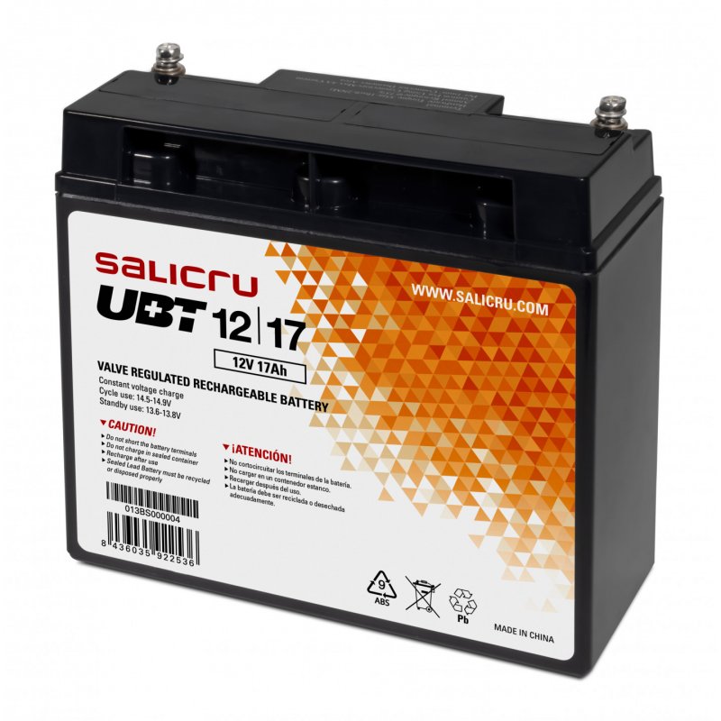 BATERIA SALICRU UBT 12/17