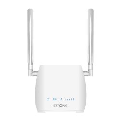 Strong 300M routeur sans fil Fast Ethernet Monobande (2,4 GHz) 4G Blanc