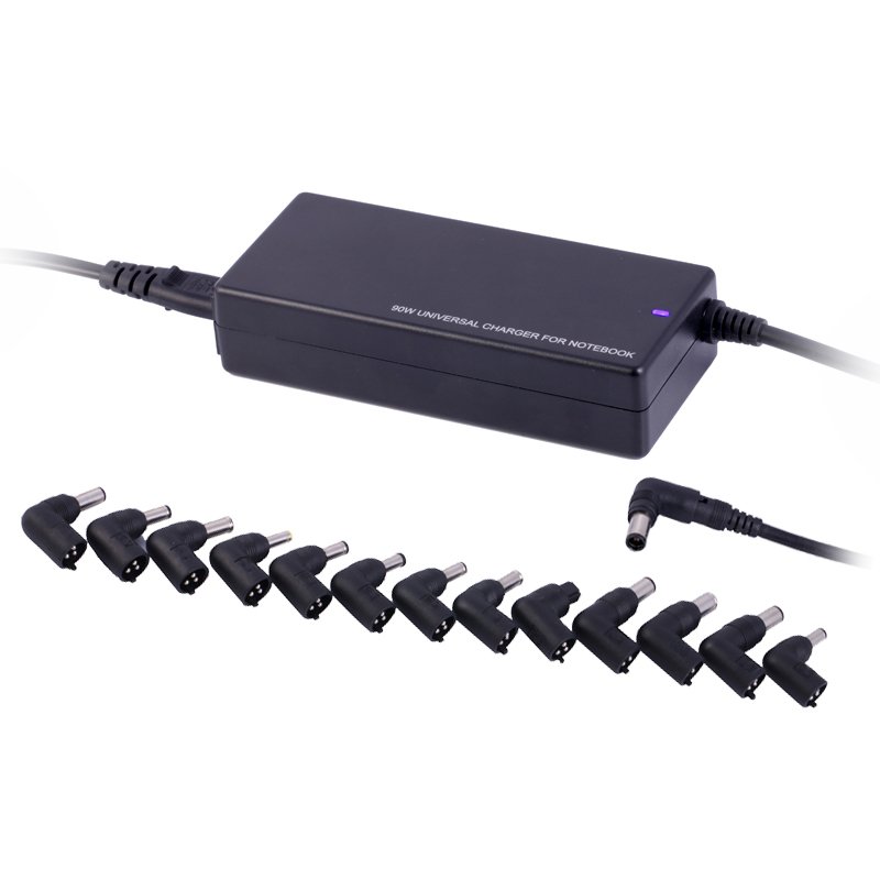 CARGADOR EWENT AUTOMATICO UNIVERSAL PARA PORTATILES HOME 90 W 11 PUNTAS