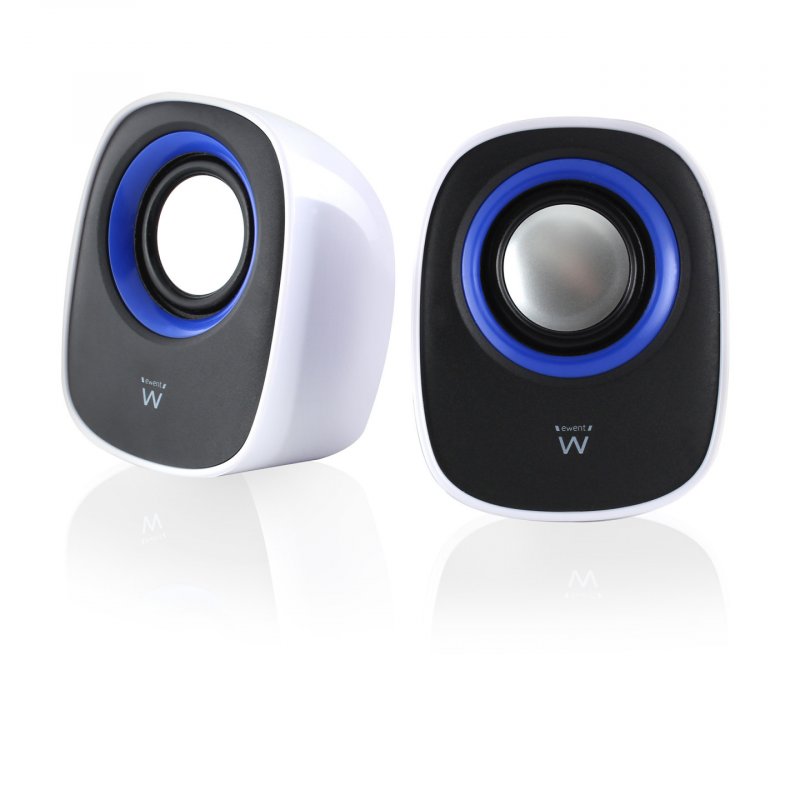Ewent EW3513 loudspeaker 1-way Black, Blue, White Wired 5 W