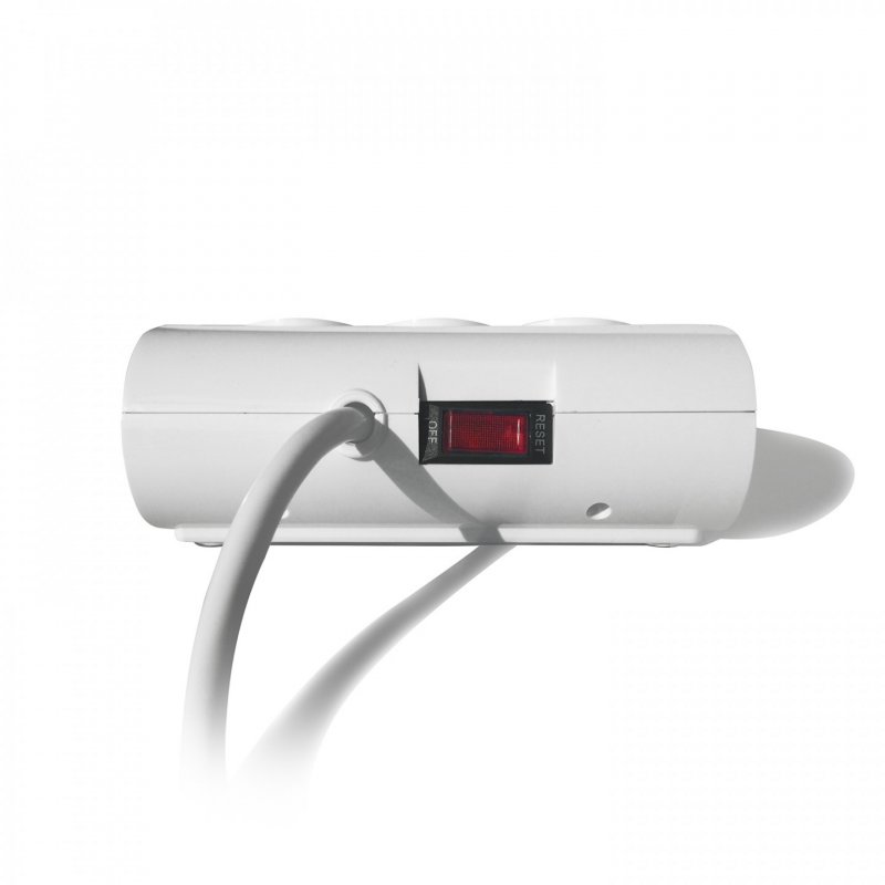 Ewent EW3935 multiprise 1,5 m 5 sortie(s) CA Intérieure Blanc