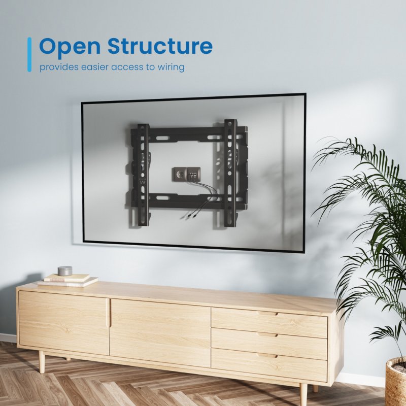 SOPORTE EWENT DE PARED PARA TV EASY FIX M 23 - 42" VESA MAX. 200X200