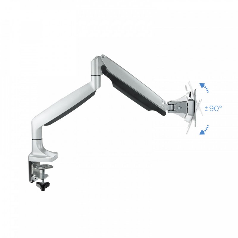 TooQ DB3032TNR-S monitor mount / stand 81.3 cm (32") Silver Desk