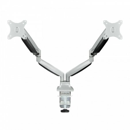 TooQ DB3132TNR-S monitor mount / stand 81.3 cm (32") Silver Desk