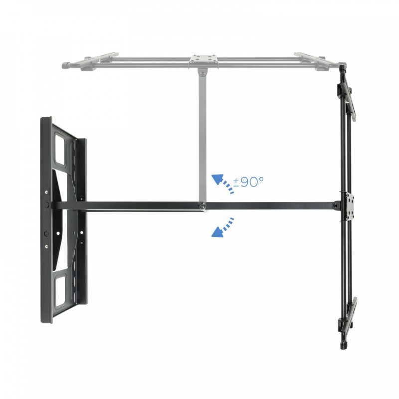 TooQ LP4380XL-B support pour téléviseur 2,03 m (80") Noir