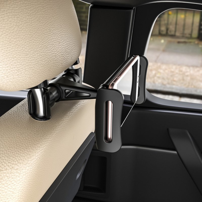 SOPORTE AISENS COCHE AJUSTABLE (1 PIVOTE) REPOSACABEZAS TABLET