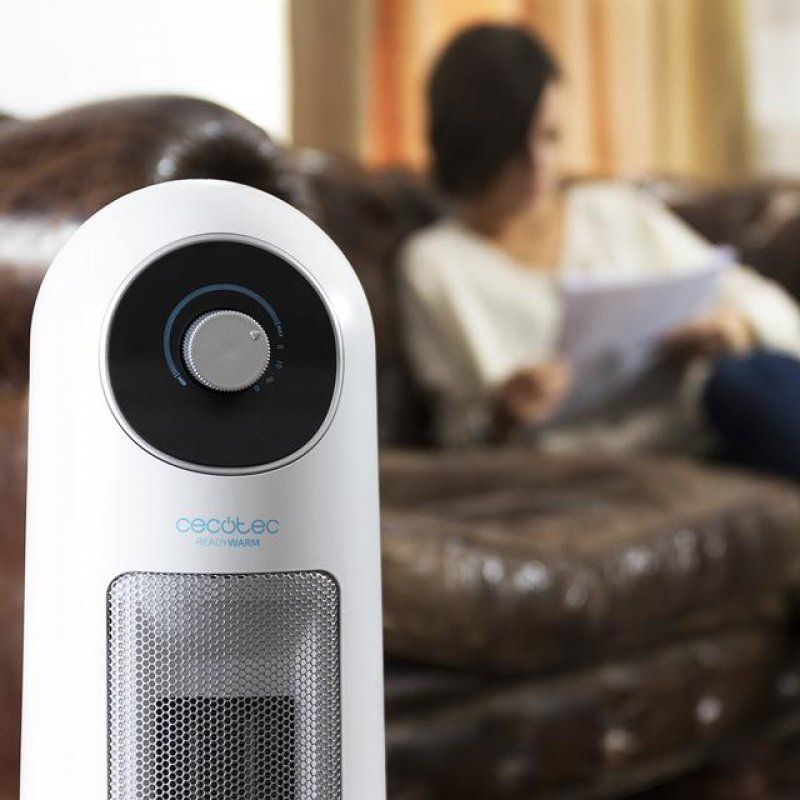 Cecotec Ready Warm 10000 Top Ceramic Intérieure Blanc 2200 W Chauffage de ventilateur électrique
