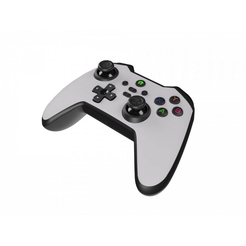 GENESIS NJG-2101 Gaming Controller Black, White USB Gamepad Android, MAC, Nintendo Switch, PC, iOS