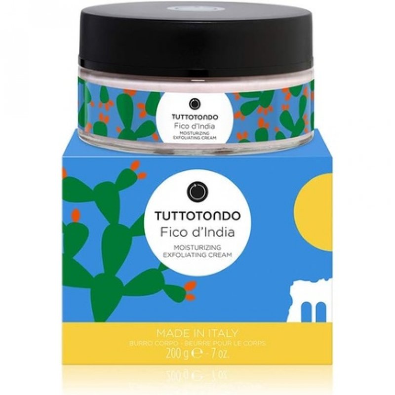 Tuttotondo Fico D'India Moisturizing Exfoliating Cream 200ml