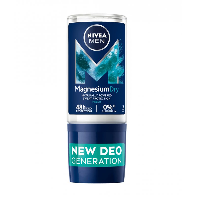 Nivea Men Magnesium Dry Fresh Roll-On Deodorant 48h, 50ml
