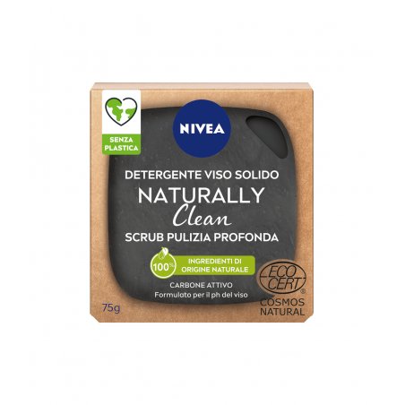 NIVEA Naturally clean Savon en pain 75 g 1 pièce(s)